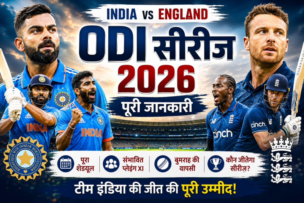 INDIA VS ENGLAND