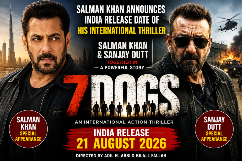 Salman Khan 7 Dogs Sanjay Dutt India release date