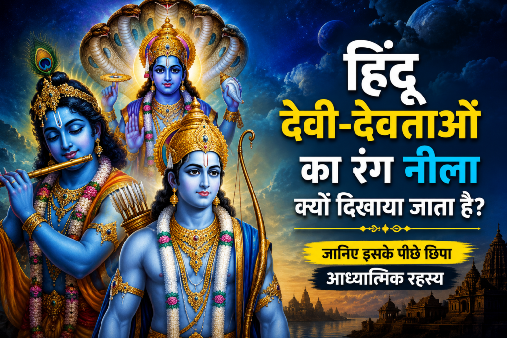 हिंदू देवी-देवताओं का रंग नीला क्यों होता है