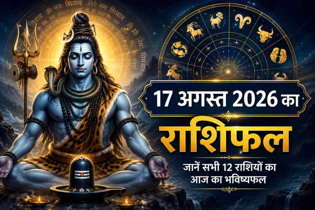 17 अगस्त 2026 का राशिफल