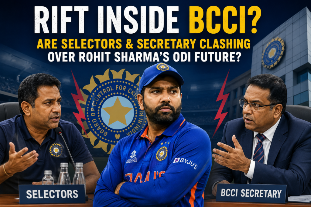 Rohit Sharma ODI Future – BCCI selectors and secretary clash over Rohit Sharma ODI future