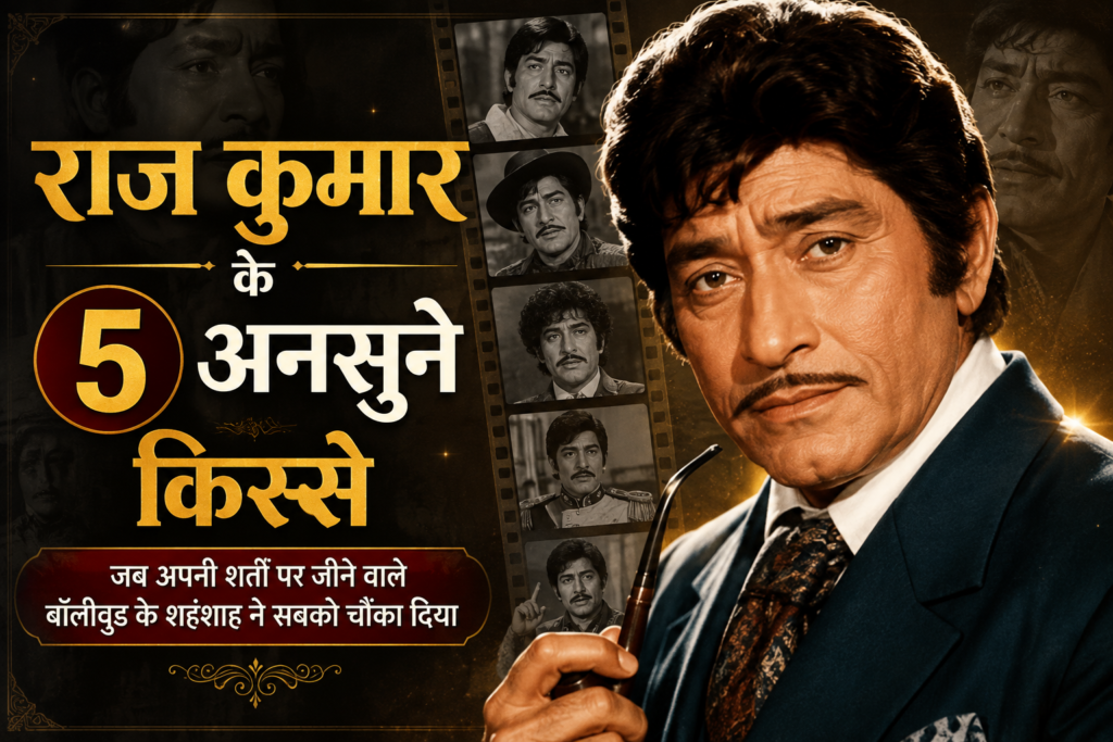 राज कुमार के 5 अनसुने किस्से और बॉलीवुड के दिग्गज अभिनेता की अनकही बातें
