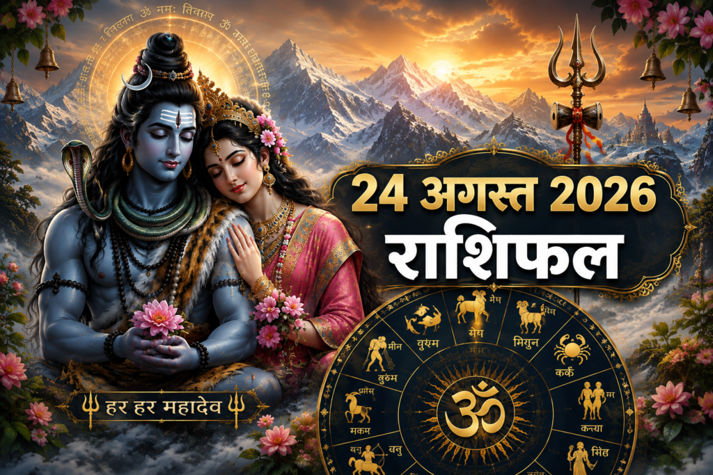 24 अगस्त 2026 राशिफल