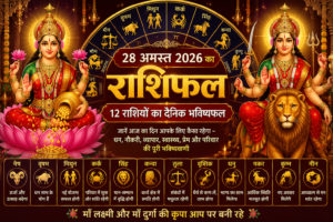 28 अगस्त 2026 का राशिफल, मेष से मीन तक सभी 12 राशियों का दैनिक भविष्यफल