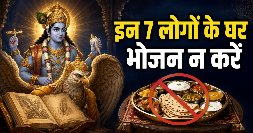 गरुड़ पुराण के अनुसार भोजन के नियम